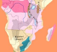 South Africa climatic zones
