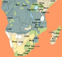 South Africa map