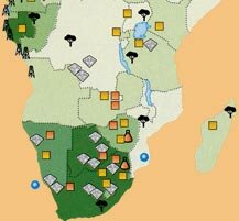 South Africa wealth map