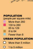 population legend